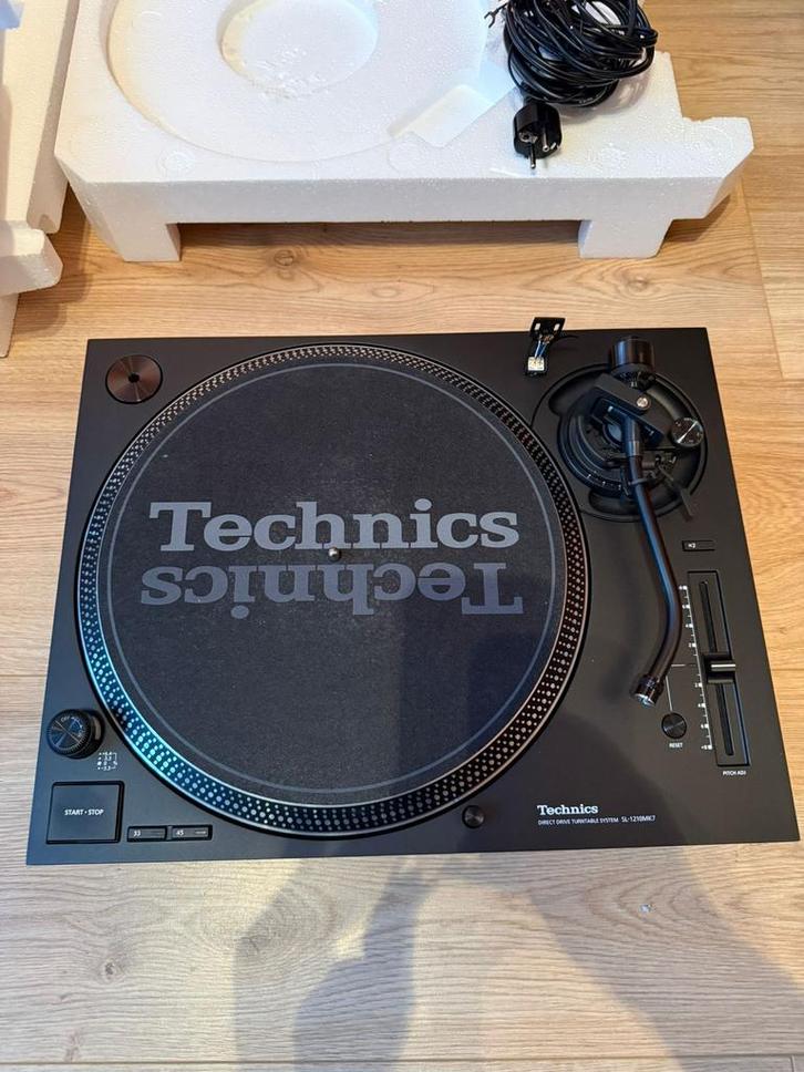 Technics SL1210MK7, Audio, Tv en Foto, Platenspelers, Zo goed als nieuw, Platenspeler, Technics, Pitch-regelaar, Ophalen of Verzenden