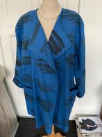 Vuokko tuniek jasje 2 zakken in voorpand Lange mouw Finland, Blauw, Ophalen of Verzenden, Zo goed als nieuw, Maat 38/40 (M)