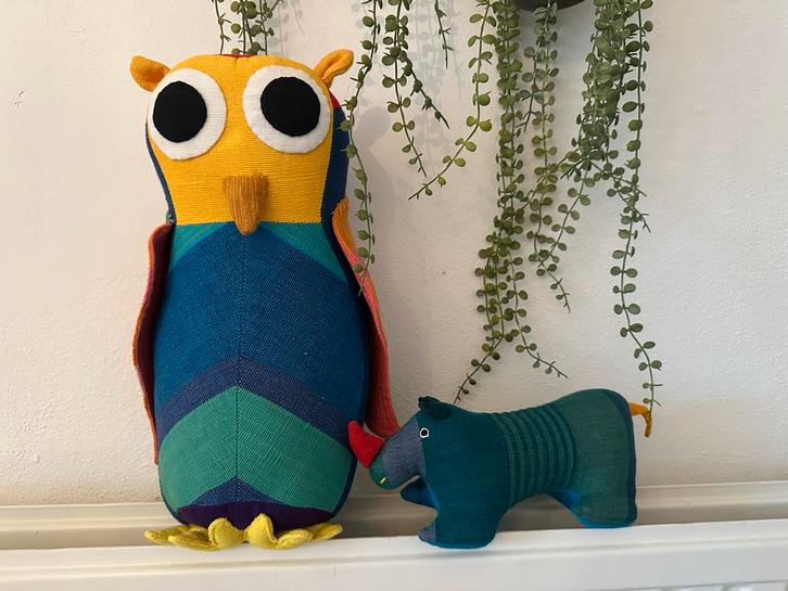 Bijzondere knuffeldieren van ontwerper Barbara Sansoni, Kinderen en Baby's, Speelgoed | Knuffels en Pluche, Nieuw, Overige typen