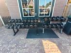 Lifemaxx dumbellset 6 kg tot 40 kg inclusief 2 rekken, Ophalen, Zo goed als nieuw, Dumbbell