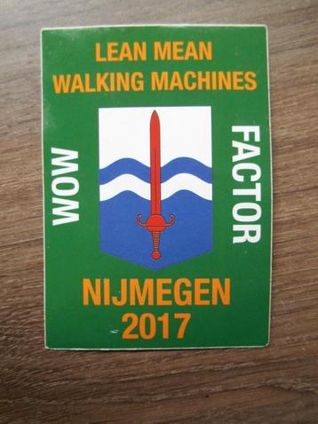 Vierdaagse sticker Nijmegen 2017 beschikbaar voor biedingen