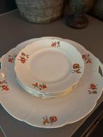 Art Deco Gebakstel met Bloemmotief, Antiek en Kunst, Ophalen of Verzenden