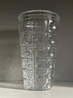 Vintage sixties vaas, Overige kleuren, Ophalen of Verzenden, Minder dan 50 cm, Glas