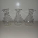 2x Vazen Set met Home tekst ( Art of Living), Ophalen, Wit, Nieuw, Glas