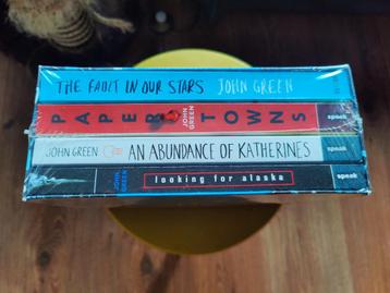 John Green - Box set - 4 boeken - Nieuw in plastic beschikbaar voor biedingen