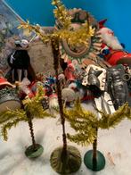 #kerst Kerststal Palmbomen - antieke  Decoratie, Gebruikt, T, Ophalen of Verzenden, N