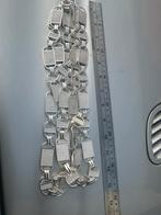 Zilver 925  kettıng 20 mm 70 cm, Ophalen of Verzenden, Nieuw, Zilver, Goud