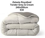 Zelesta Royalbed Tender Grey & Cream 240x200 NIEUW, Helmond / Someren, Ophalen of Verzenden, Babij, Grijs