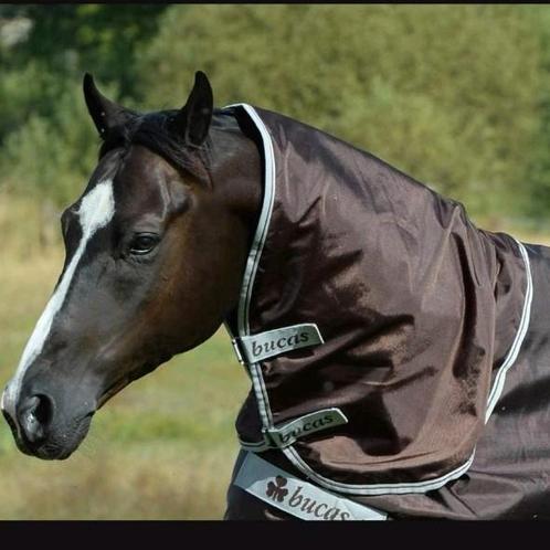 Bucas smartex rain halsdeken halsstuk maat L 50 gram, Dieren en Toebehoren, Paarden en Pony's | Dekens en Dekjes, Zo goed als nieuw