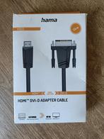 Hama DVI-D/HDMI kabel (00205018), Computers en Software, Pc- en Netwerkkabels, Ophalen of Verzenden, Nieuw