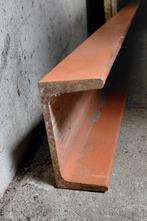 U profiel, Stalen balk (bewerkt in ijzermenie), Doe-het-zelf en Verbouw, Metalen, Ophalen of Verzenden, Zo goed als nieuw
