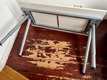 Galant Bureau Ikea Wit 60x120 - afbeelding 3