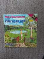 vinyl lp Mies Bouwman vertelt peter en de wolf, Gebruikt, Ophalen of Verzenden, Classical, children's, story, 12 inch