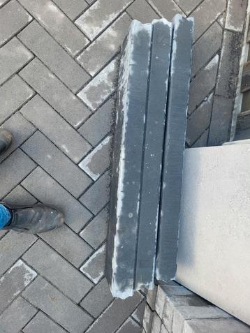 3 Antraciet Stoepbanden MBI - 1000x80x195mm beschikbaar voor biedingen