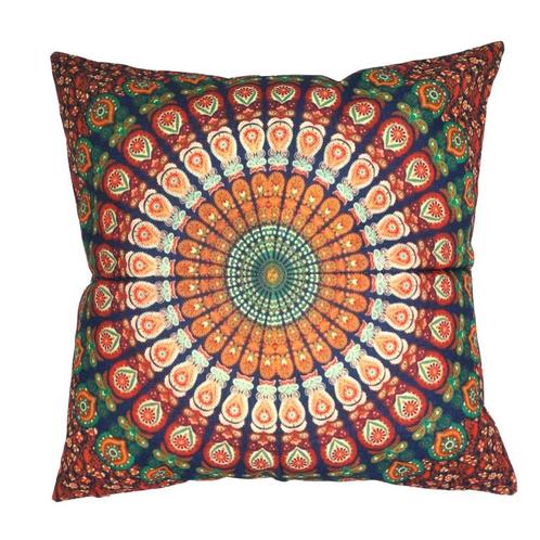 Mandala kussenhoes Senna | 44 x 44 cm, Huis en Inrichting, Woonaccessoires | Kussens, Nieuw, Overige kleuren, Vierkant, Verzenden