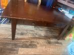 Gratis salon tafel., Huis en Inrichting, Gebruikt, Minder dan 50 cm, Rechthoekig, 50 tot 100 cm