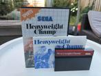 Sega Master System Heavyweight CIB, Ophalen of Verzenden, Gebruikt