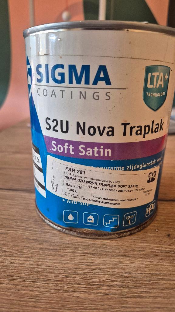 2x nieuwe Sigma traplak – Stiffkey Blue (FAR281), Doe-het-zelf en Verbouw, Verf, Beits en Lak, Nieuw, Verf, Minder dan 5 liter