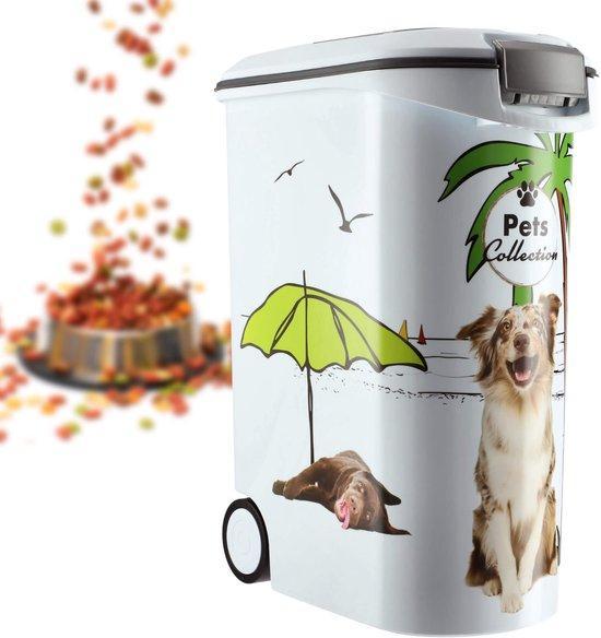 Curver Voedselcontainer Hond - 54L- 20KG, Dieren en Toebehoren, Hondenvoerbakken en Drinkbakken, Ophalen of Verzenden