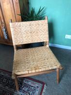 Vintage/retro Rotan stoel (tuinstoel) in goede staat, Huis en Inrichting, Stoelen, Riet of Rotan, Zo goed als nieuw, Eén, Rotan