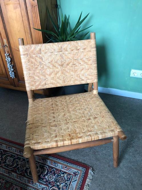 Vintage/retro Rotan stoel (tuinstoel) in goede staat, Huis en Inrichting, Stoelen, Zo goed als nieuw, Eén, Riet of Rotan, Overige kleuren