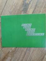 Fiat 850 special Brochure - 1967, Ophalen of Verzenden, Zo goed als nieuw, Overige merken, Fiat