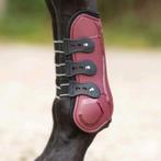 Bordeaux rode peesbeschermers set mt full, Dieren en Toebehoren, Paarden en Pony's | Beschermers, Ophalen of Verzenden, Zo goed als nieuw