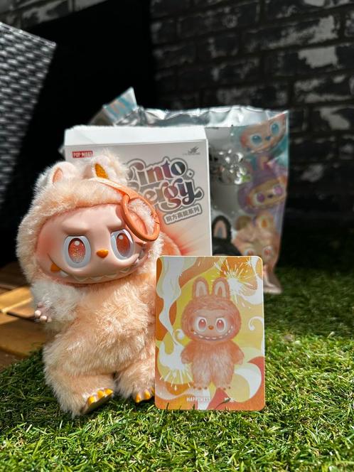 Happiness labubu, Verzamelen, Sleutelhangers, Zo goed als nieuw, Knuffel of Figuurtje, Ophalen