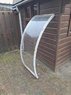 Deurluifel kunststof met aluminium frame. Deur luifel, Ophalen, Zo goed als nieuw, Metaal, Overige typen
