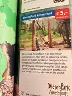 Dierenpark Amersfoort 5 euro korting pp, Drie personen of meer, Kortingskaart