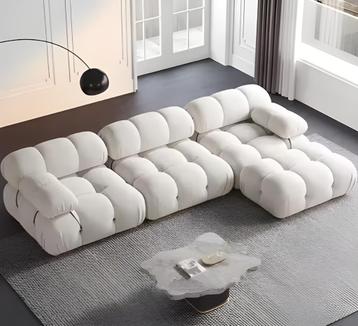 Velvet Design Sofa – Speels, Chic & Volledig Zelf Samenstelb beschikbaar voor biedingen
