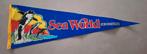 Sea World 1985 san Diego vlaggetje wimpel banner, Ophalen of Verzenden, Zo goed als nieuw