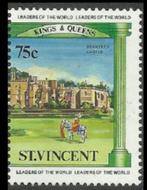 St. Vincent 1984, Berkeley Castle, postfris., postfris., Postzegels en Munten, Postzegels | Thematische zegels, Koningshuis, Verzenden