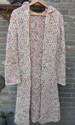 Vintage grof gebreid heerlijk vest, Kleding | Dames, Truien en Vesten, Ophalen of Verzenden, Gedragen, Maat 38/40 (M), Grijs