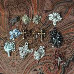 Rozenkransen zilver hout parelmoer antiek vntg Jansenistisch, Verzamelen, Religie, Ophalen of Verzenden, Zo goed als nieuw