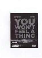 You Won't Feel a Thing – City Beneath Her Feet [2024] Ashcan, Eén comic, Amerika, Ophalen of Verzenden, Zo goed als nieuw