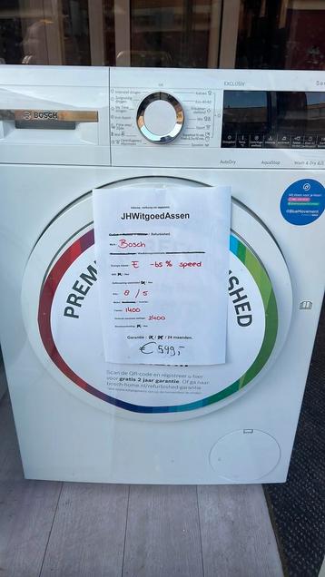 Bosch was/droogcombinatie 8/5 E-Klasse -65%. 2 jaar garantie beschikbaar voor biedingen