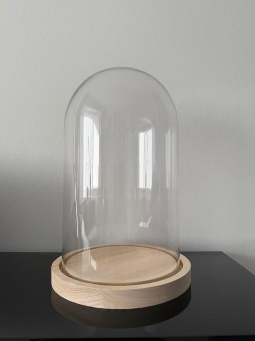 stolp met houten voet Ø17 hoogte 25 cm, Huis en Inrichting, Woonaccessoires | Stolpen, Nieuw, Ophalen of Verzenden