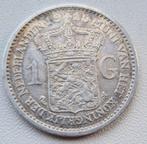 hele mooie 1 gulden 1915, Zilver, Koningin Wilhelmina, 1 gulden, Ophalen of Verzenden