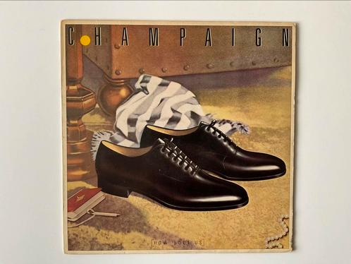 Champaign – How 'Bout Us LP soul, Cd's en Dvd's, Vinyl | R&B en Soul, Gebruikt, Soul of Nu Soul, 1980 tot 2000, 12 inch, Ophalen of Verzenden