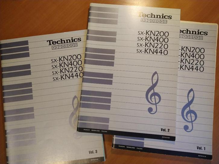 Technics keyboard. SX-KN200 - SX-KN400 - SX-KN220 - SX-KN440, Boeken, Overige Boeken, Ophalen of Verzenden