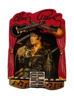 Elvis Presley podium zingend ornament hologram, Ophalen of Verzenden, Nieuw, Pop, Beeldje of Miniatuur, Gesigneerd