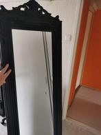 Zwarte, lange spiegel., Ophalen, Minder dan 50 cm, Gebruikt, 150 tot 200 cm