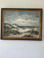 G.J. Ernens schilderij  duinen en zee, Antiek en Kunst, Ophalen