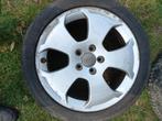 Set wielen audi , banden ook los te koop all season en zomer, Ophalen, Gebruikt, Audi