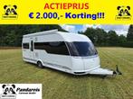 Hobby 560 UL Premium MOVER/LUIFEL/LENGTE BEDDEN/BJ:2018, Caravans en Kamperen, Caravans, Schokbreker, Rondzit, Hobby, Bedrijf