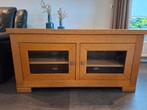 t.v kast, Ophalen, 100 tot 150 cm, Eikenhout, Zo goed als nieuw