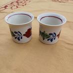 Boch Boeren eierdopjes, Antiek en Kunst, Antiek | Servies los, Ophalen of Verzenden