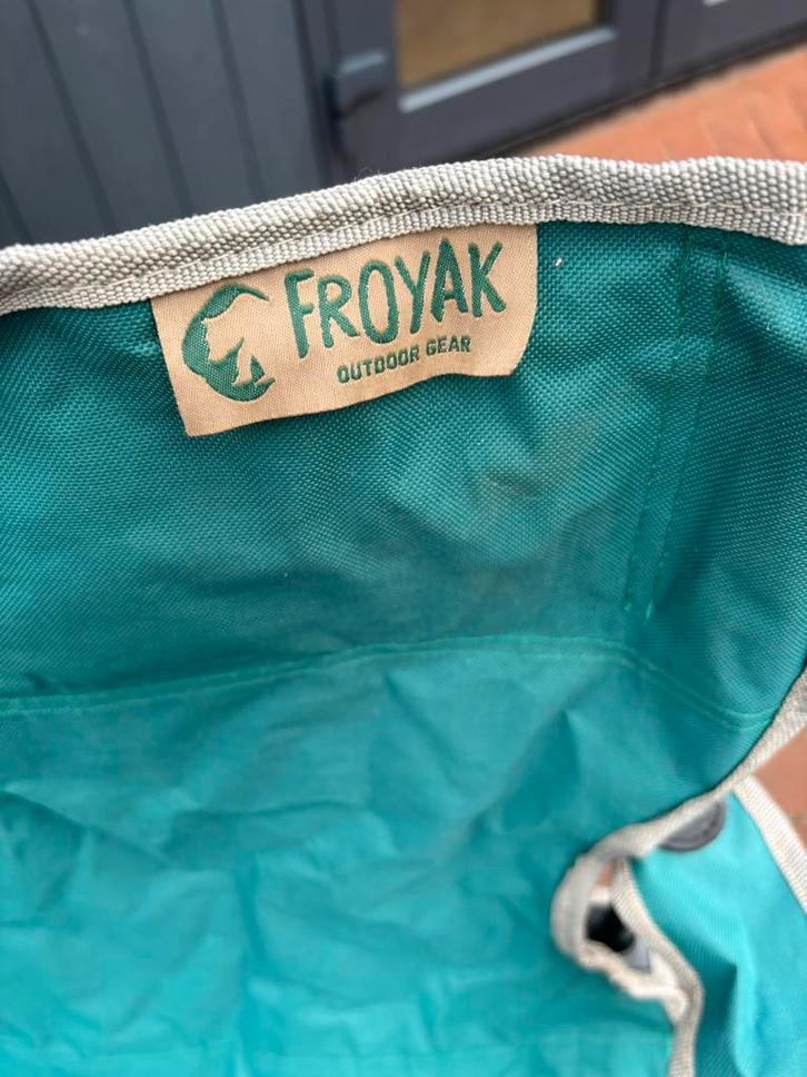 Froyak Vouwstoel - Ideaal voor Camping!, Caravans en Kamperen, Kampeermeubelen, Gebruikt, Campingstoel, Ophalen