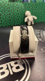 BUDDHA TO BUDDHA ARMBAND TYPE 130BL F ANGGUN LEATHER €179,00, Ophalen of Verzenden, Nieuw, Zilver, Zilver